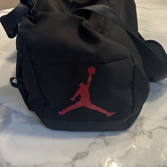 Jordan Black and Red Duffel Bag - Picture 7 of 14